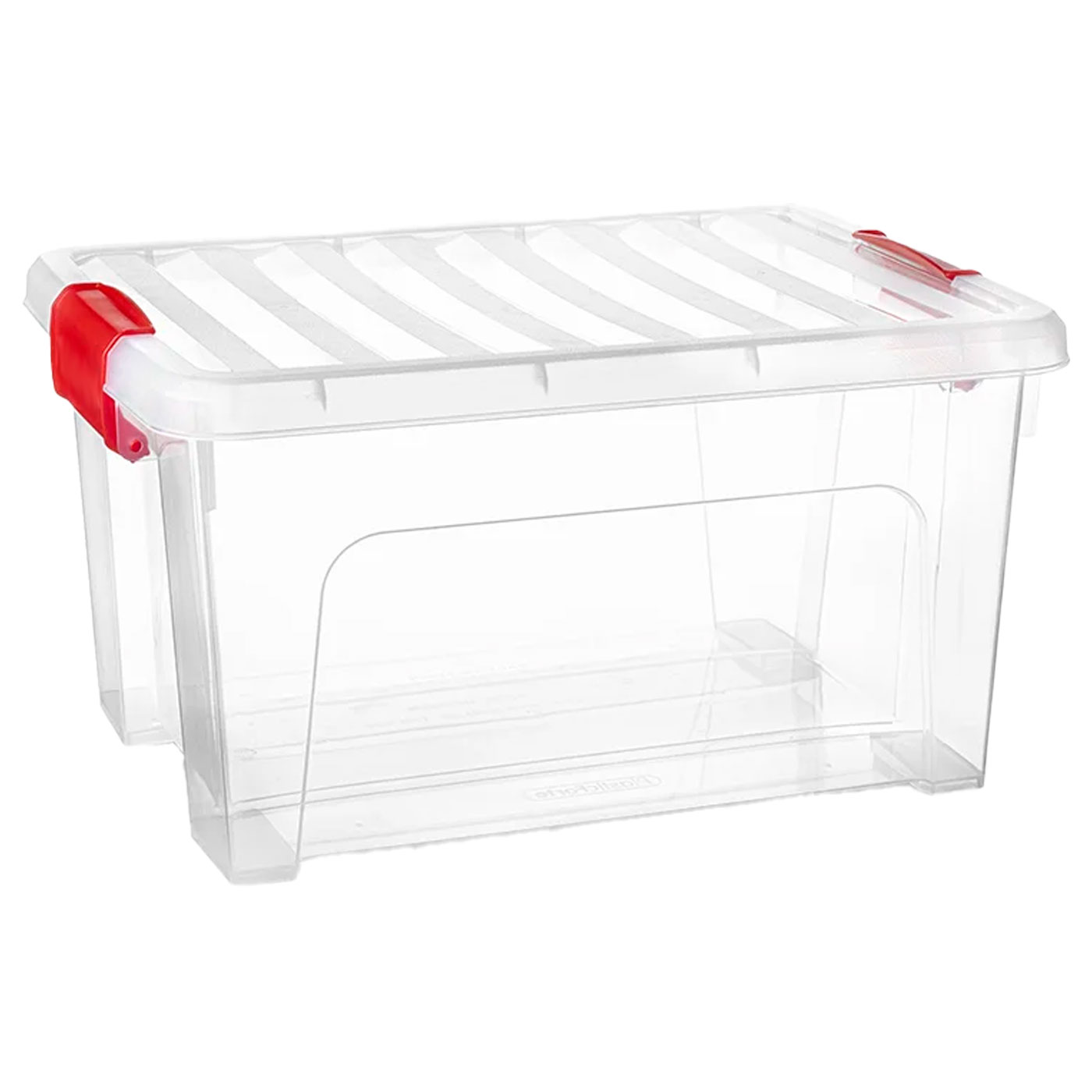 Caja de almacenamiento tradineur klip transparente 16,6 l hermética