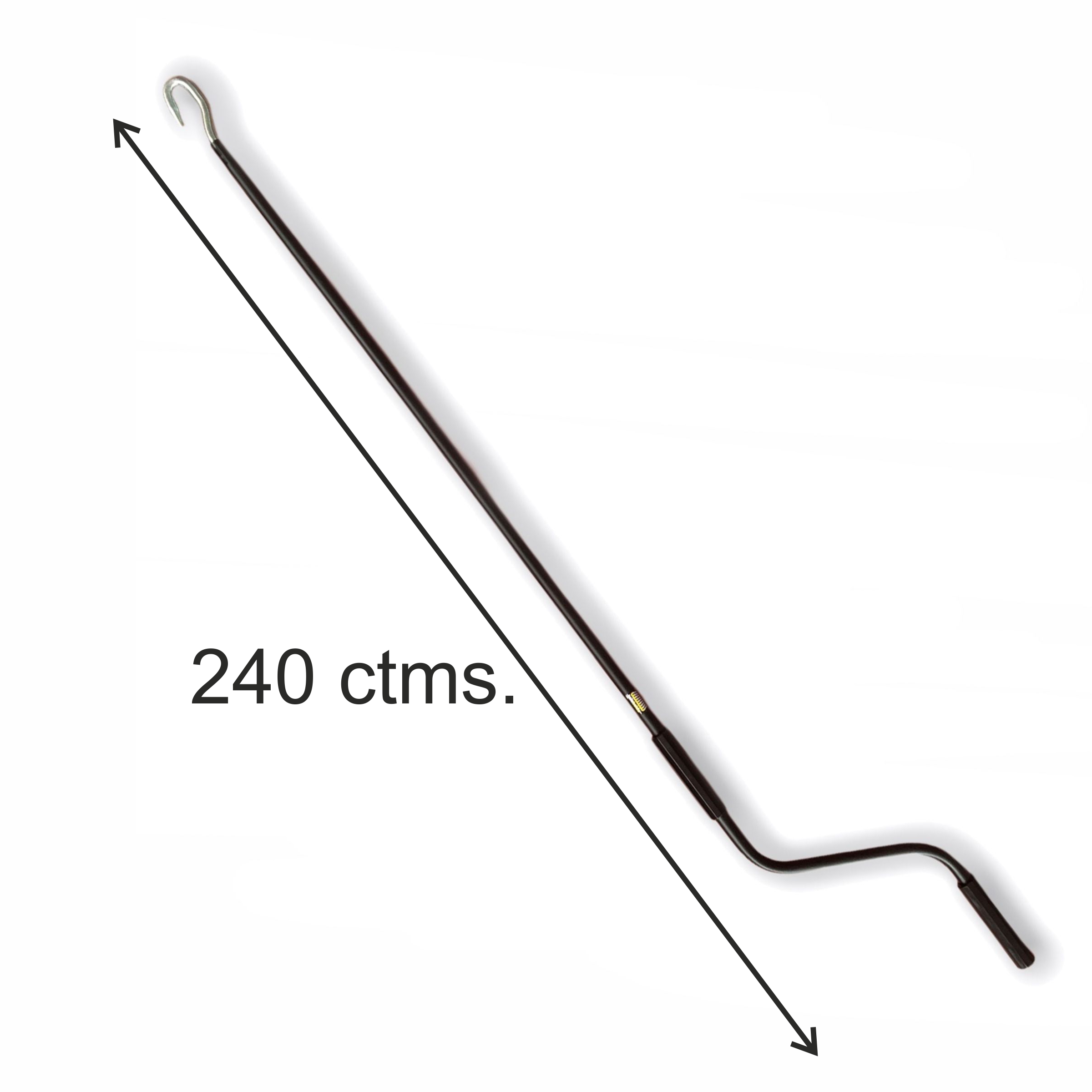 Manivela para Toldos Teletoldo – Color Negra – 240 cm de Alta Resistencia