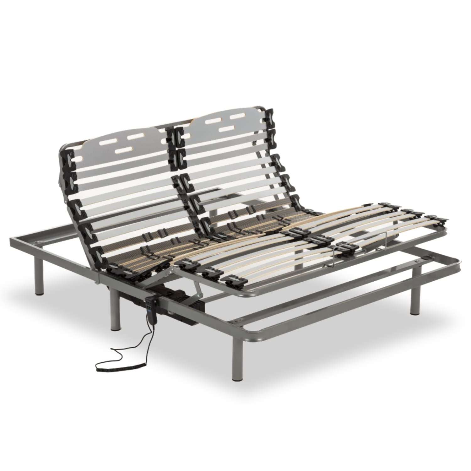 Nalui somier articulado 150x190x25cm procare