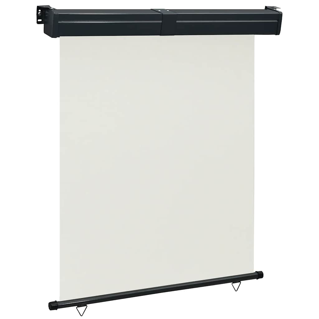 vidaXL toldo lateral de balcón color crema 145x250 cm