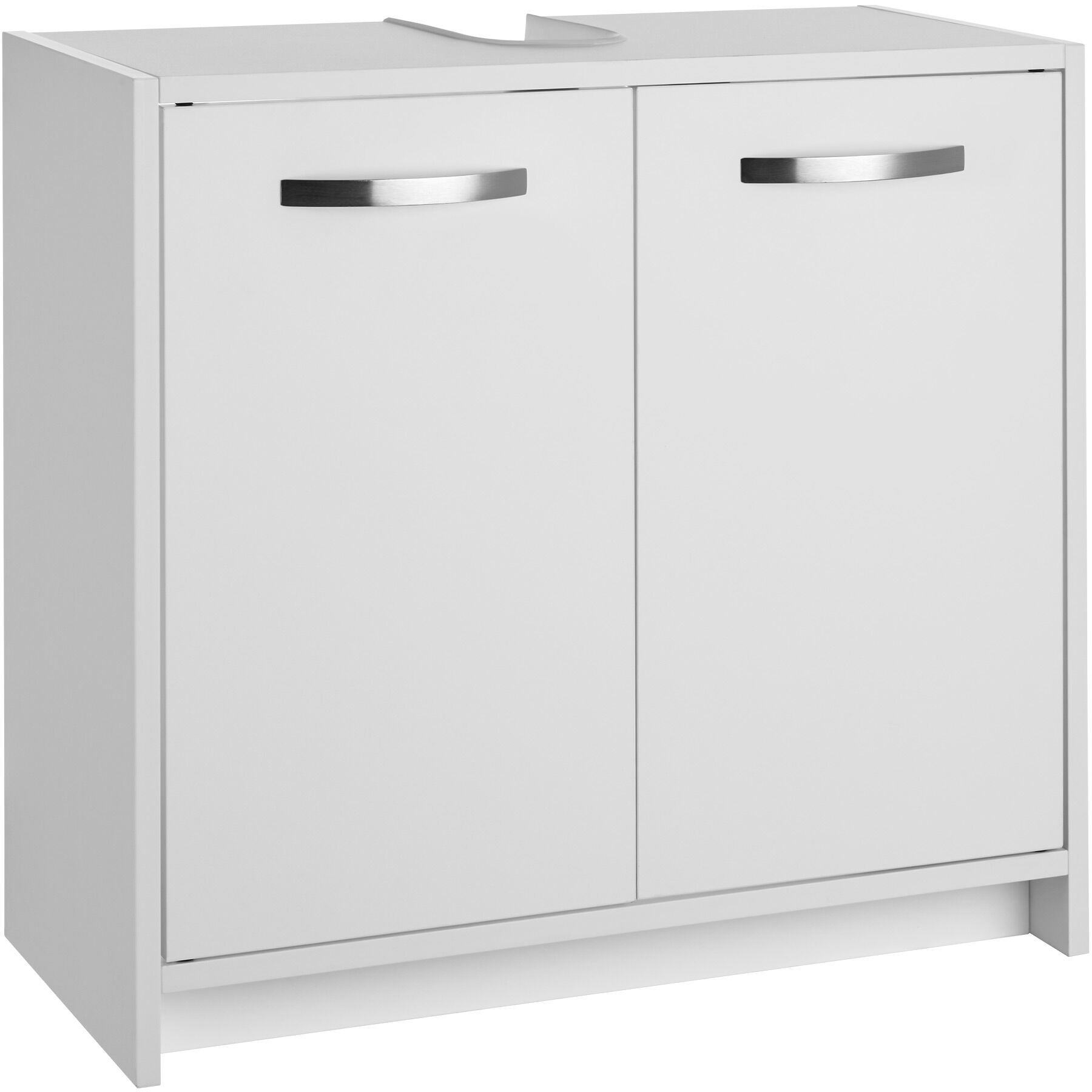 Mueble bajo lavabo con gran capacidad de carga de 20 kg, blanco