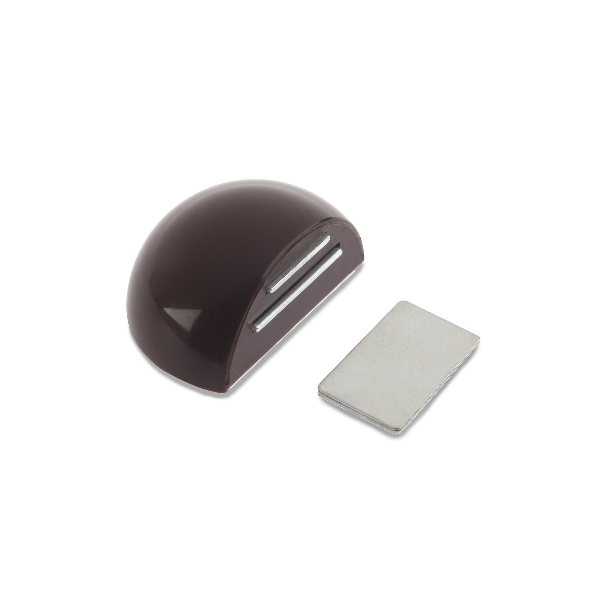 Tope de puerta rei co2-361.09 | 52x40x26 mm | marrón | 10 uds. | plástico
