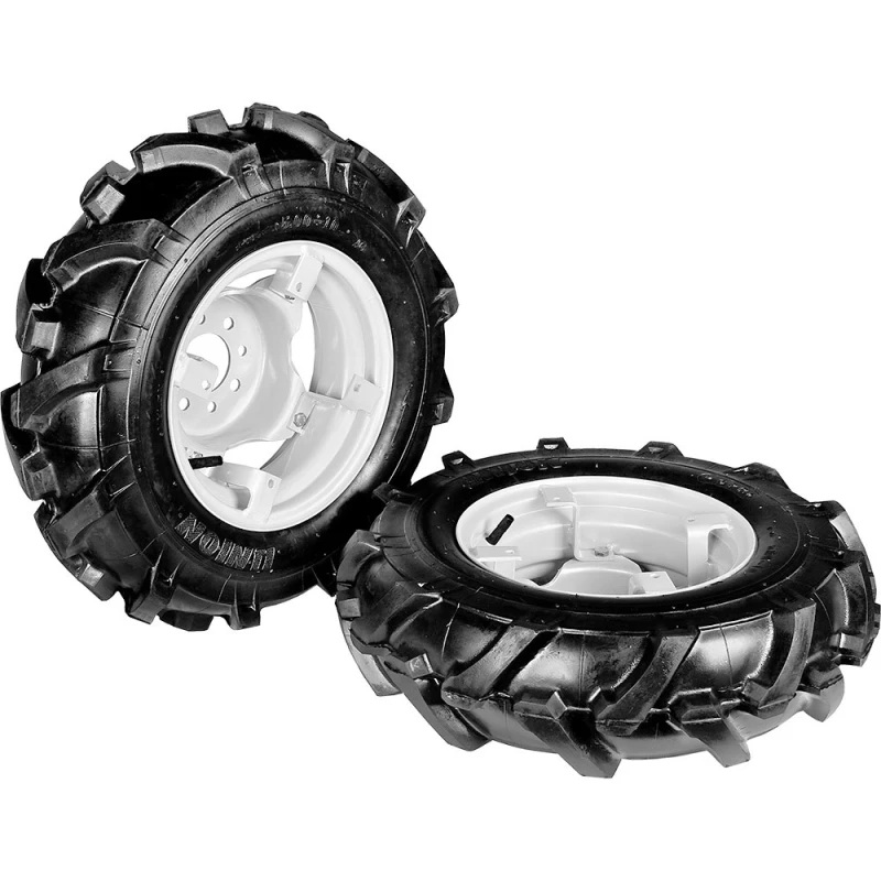 Juego ruedas neumaticas 500x10 especial para motocultor