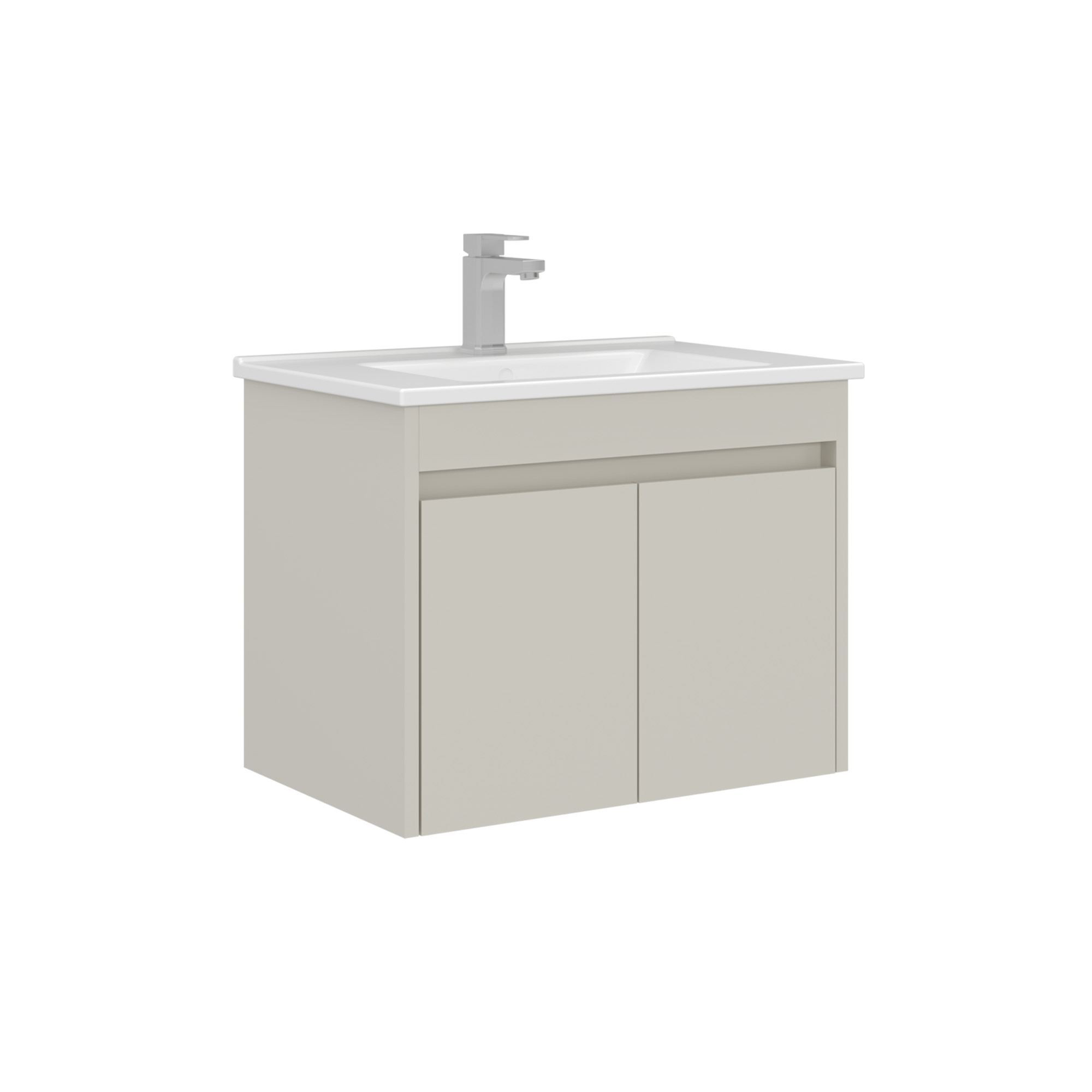 Mueble para lavabo <<arno 65>> - 65 x 45 x 52 cm - cashmere