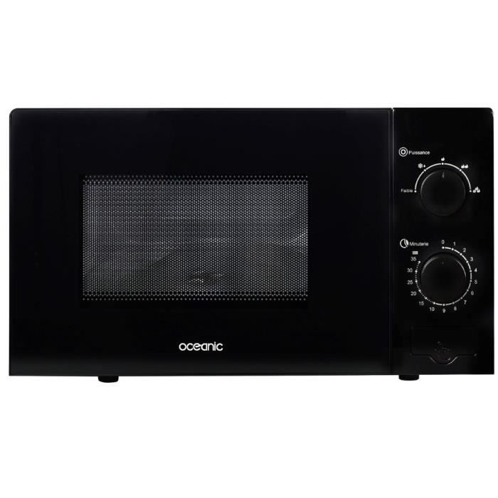 Microondas oceanic mo20b11 negro l 45,4 x h26,1 x p32,6 cm - 20l