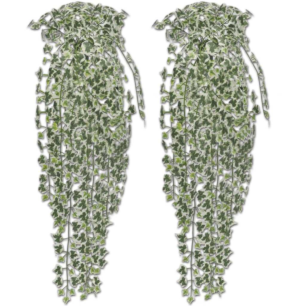 vidaXL planta artificial hiedra diversa 90 cm 2 unidades