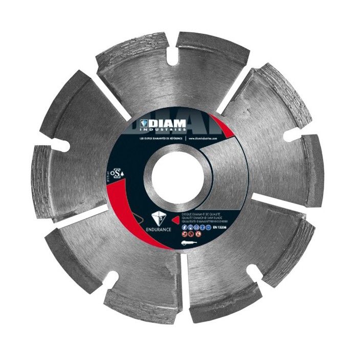 Disco diamante para desincrustar ø125 mm - segmentos alternados - dja125ncg