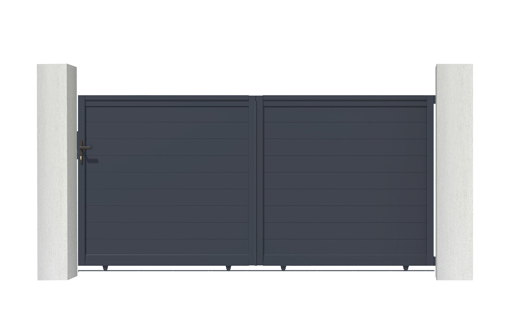 Pack puerta corredera automática eiger 3m h.160cm + motor tanker c600