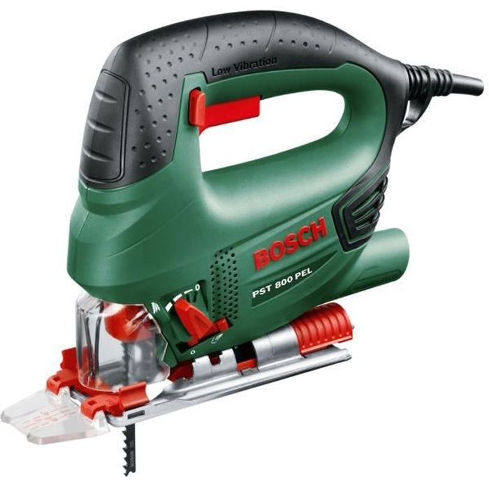 Sierra de calar Bosch pst 800 pel - 530w - para cortes rectos o curvos de h