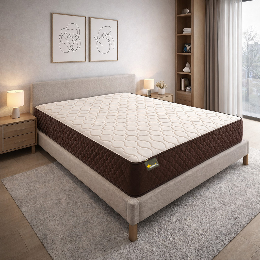 Colchón 80x180 viscoelástico supersoft firmeza alta para la espalda