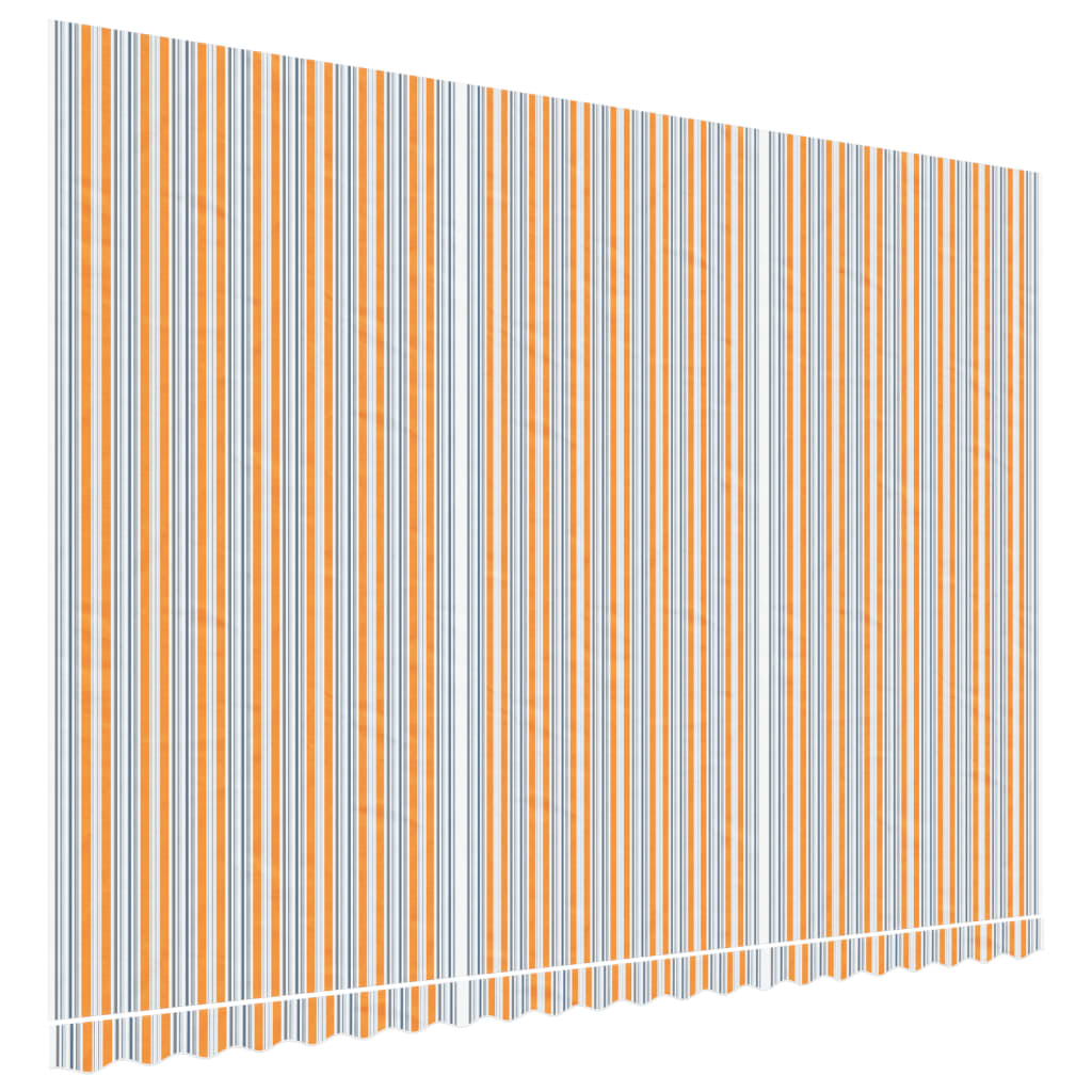 vidaXL tela de repuesto de toldo rayas de colores 5x3,5 m