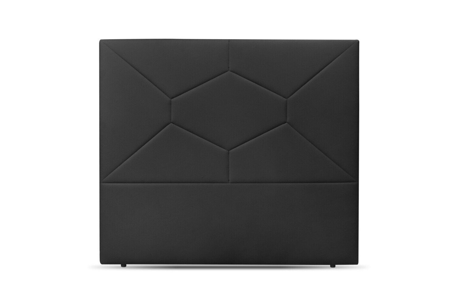 Timbu. Cabecero de cama. Polipiel. Alto: 117 cm (para 135 o 150) negro