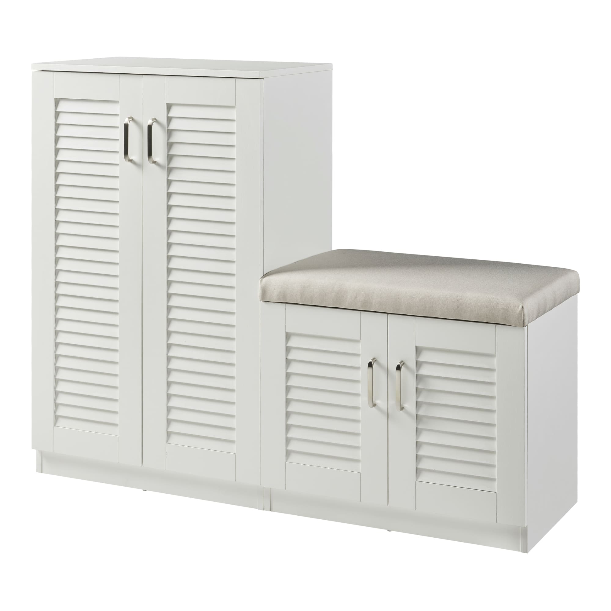Mueble zapatero løten 9 compartimentos para 18 pares 97x120x36 cm