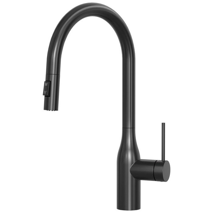 Grifo de cocina - cecipa max - ducha extraíble - 2 modos de chorro - inox -