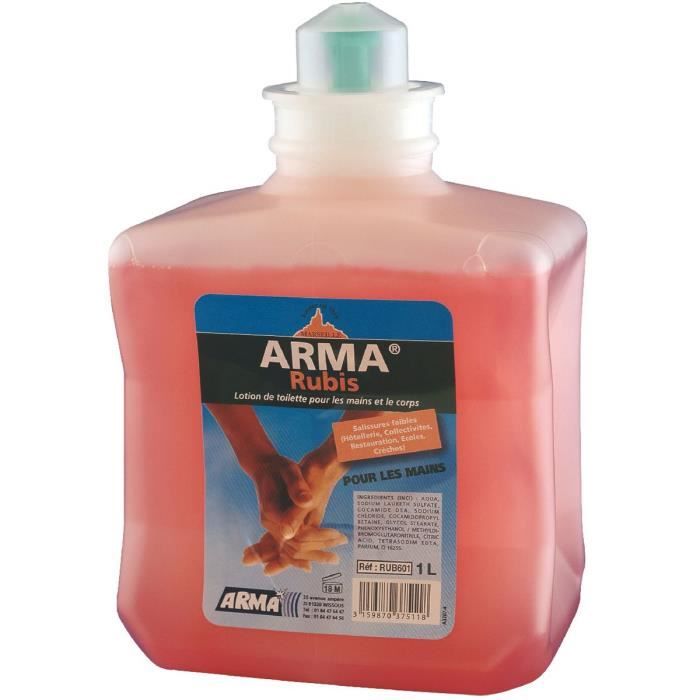 Distribuidor de jabón - arma - recarga 1l - cierre con llave - nivel visibl