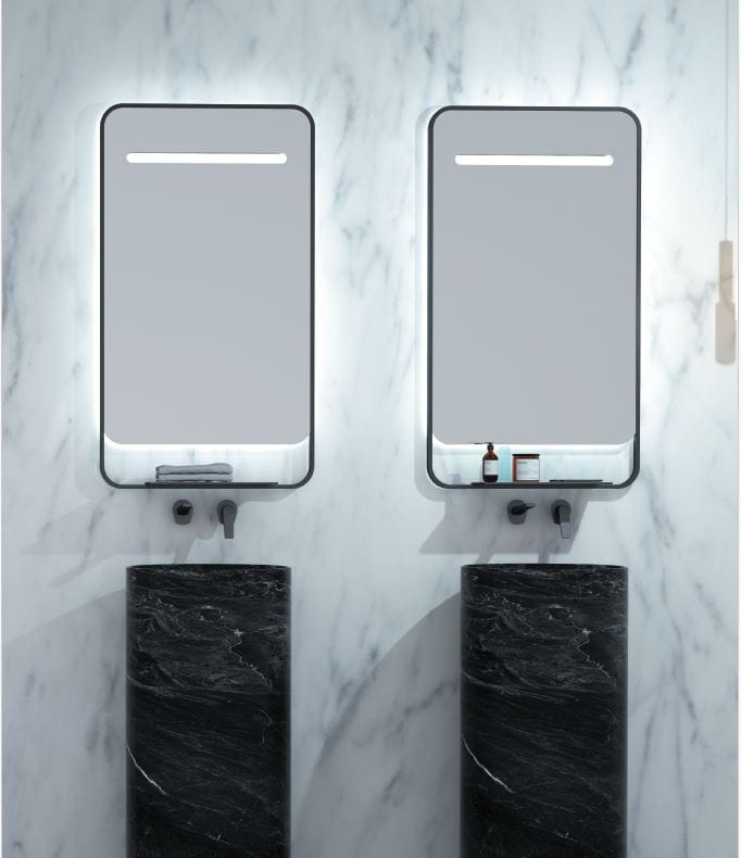 LEDimex-espejo concept 90x80 retroiluminado cargador inalámbrico