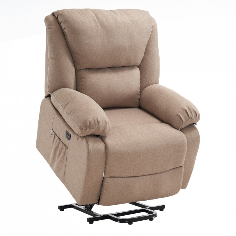 Ecode® sillón relax eléctrico levantapersonas con masaje y calor