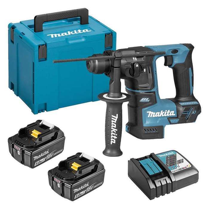 Perforador sds+ 10.8v li-ion Makita - ø16mm - 2 baterías + 1 cargador rápid