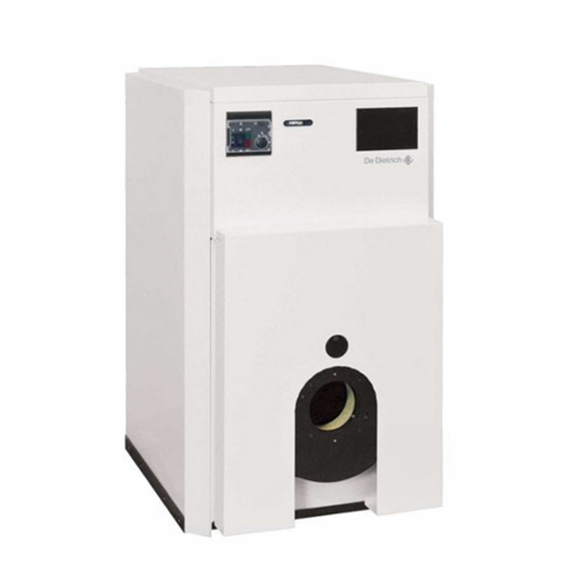 Caldera de fuel de acero chimenea biofioul premys ca plus de dietrich 21 kw