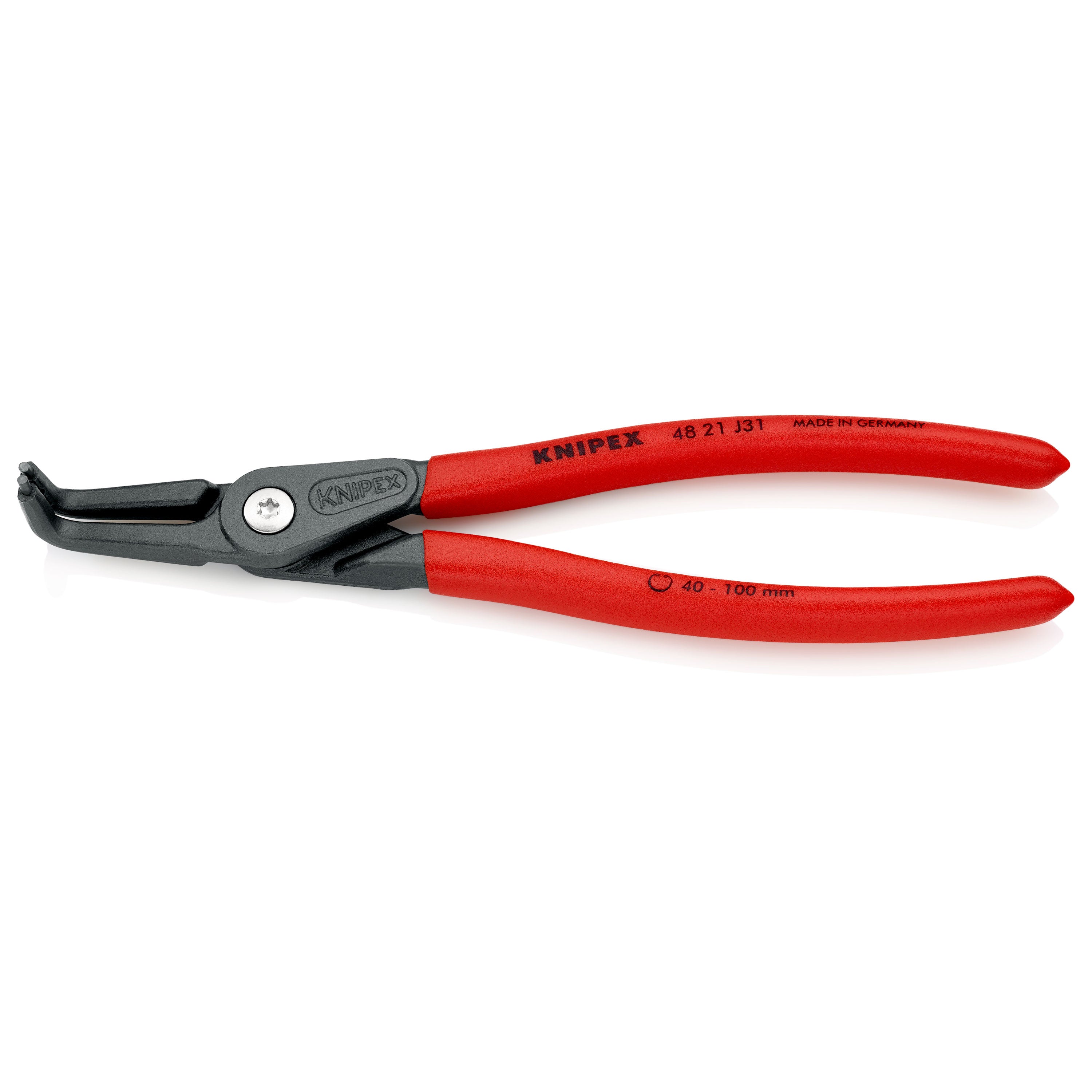Alicate de precisão j 31 para furos d.40-100mm l.210mm knipex