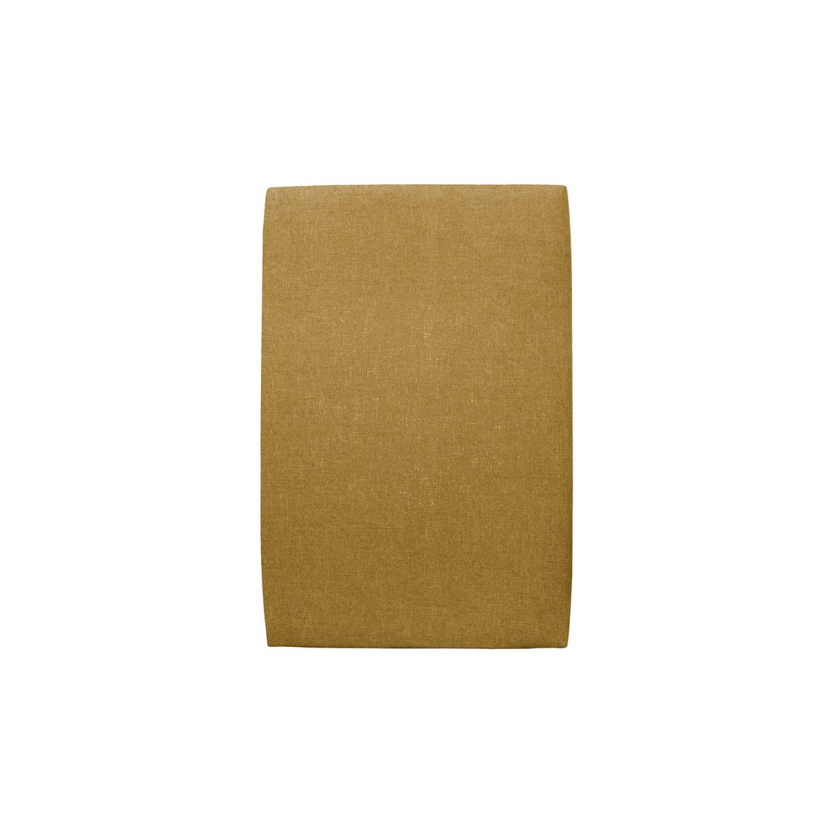 Cabecero tapizado 90 cm - tela natté amarillo - amarillo