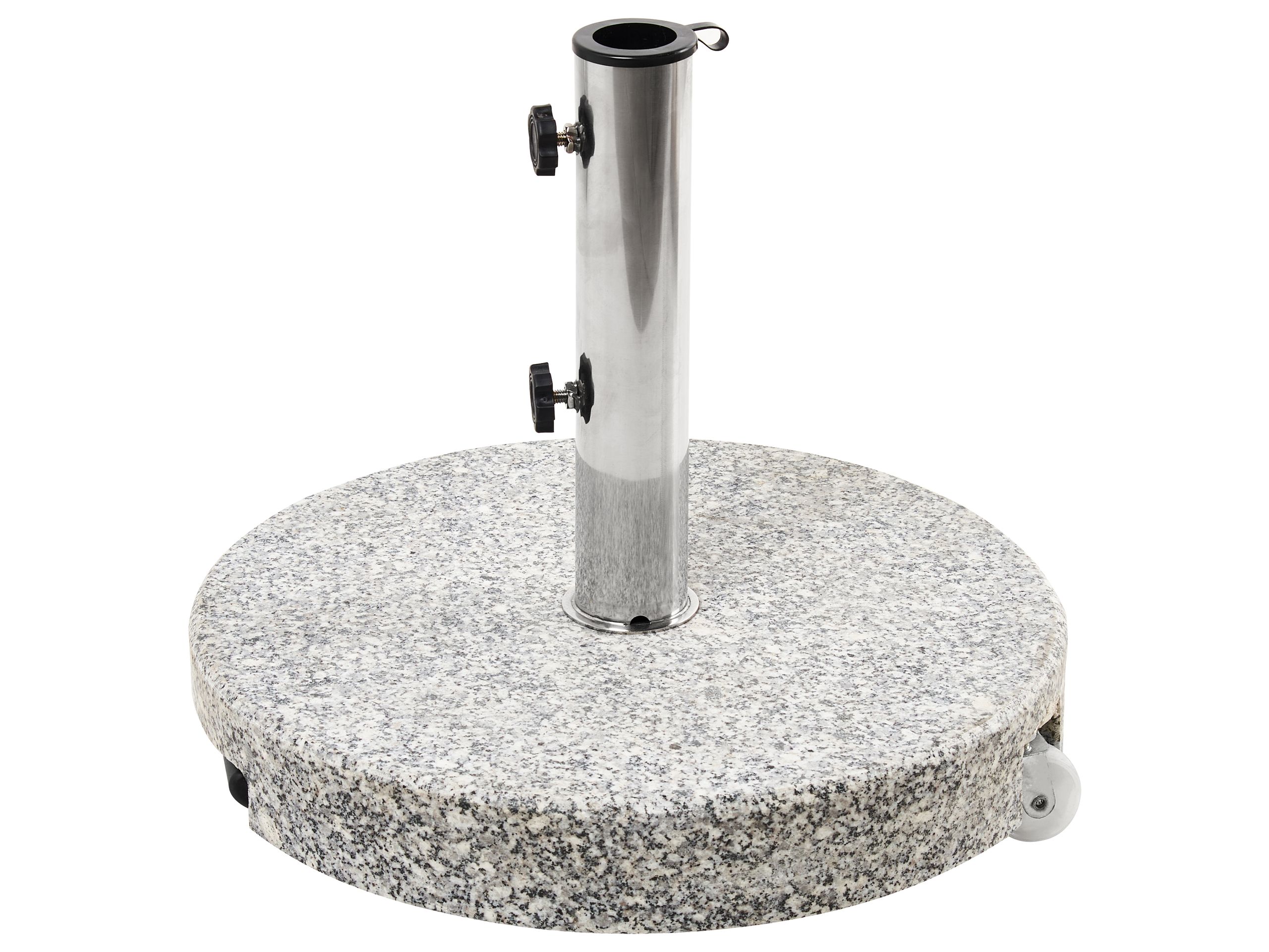 Base para sombrilla cerzeto redonda gris 30 kg