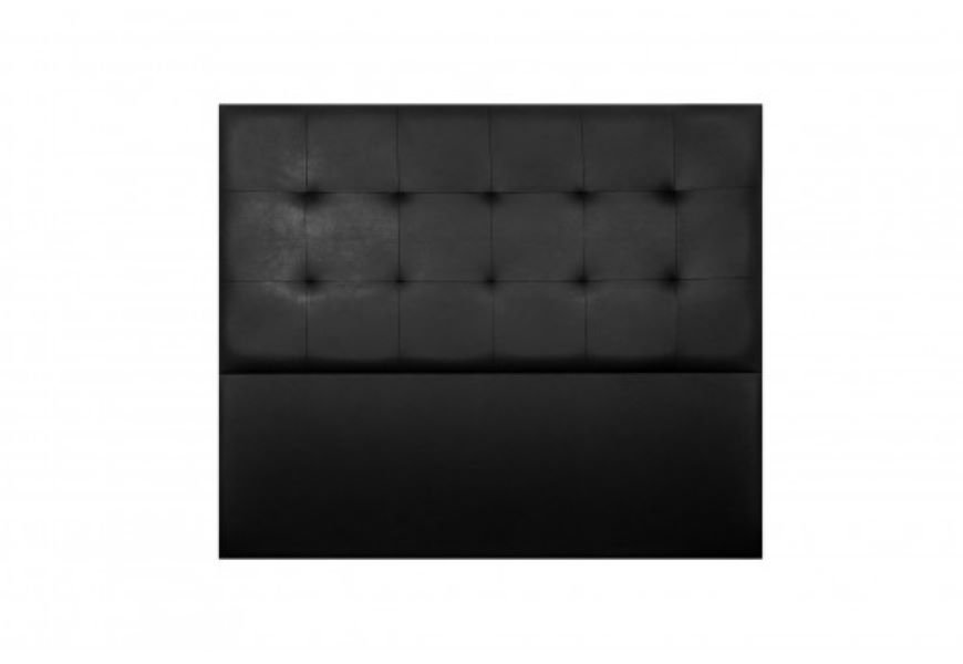 Cabecero aster polipiel negro 90