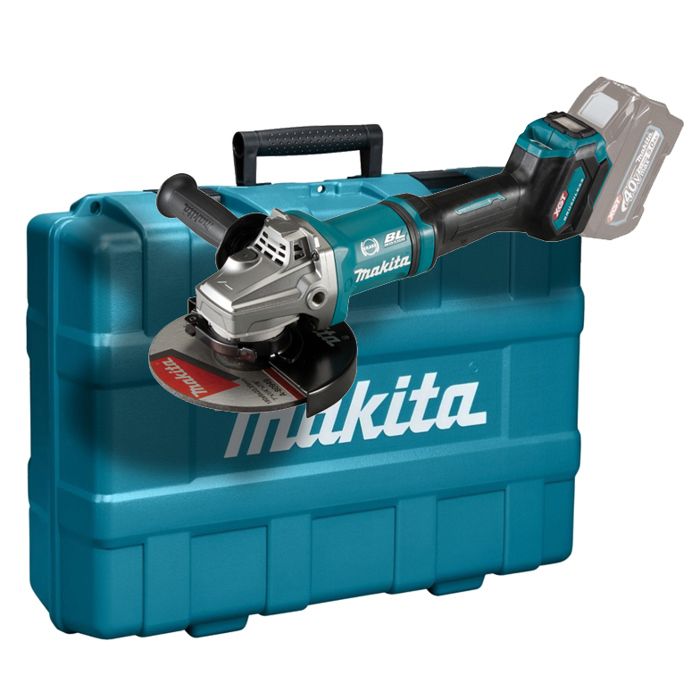 Amoladora 180 mm 40v bluetooth - Makita - sin batería ni cargador - ga037gz
