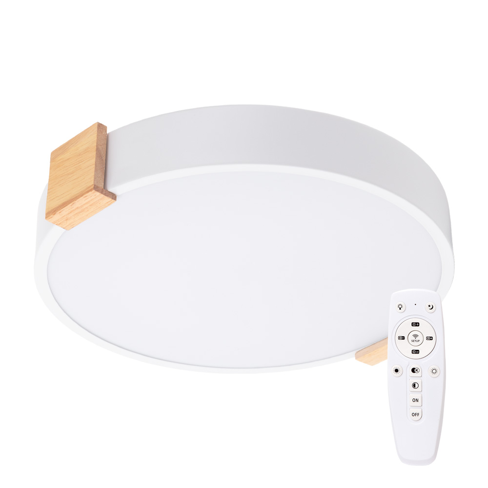 Plafón LED 27w 2.700lm redondo bicolor "sofia" cct (tonalidad luz regulabl