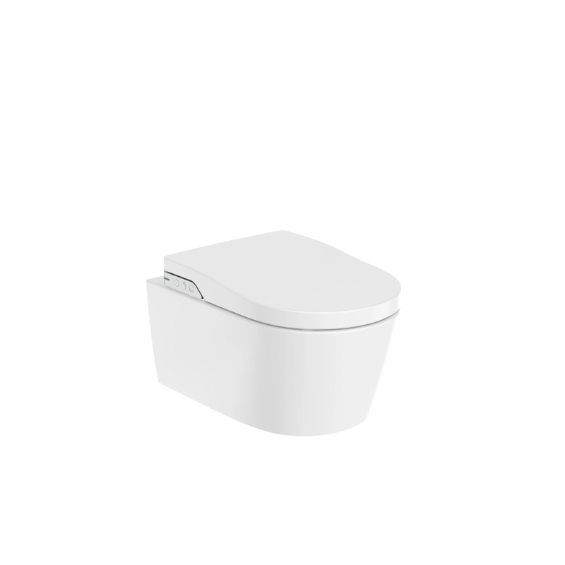 Inodoro suspendido inteligente roca in-wash inspira rimless
