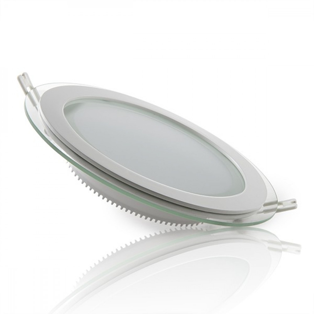 Foco downlight LED 18w 1800lm 6000ºk circular cristal ø200mm 40.000h [h