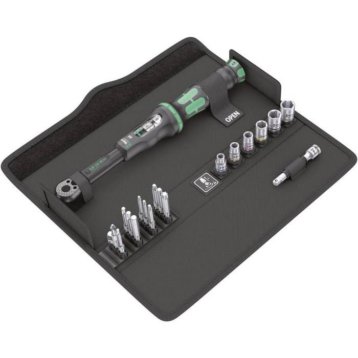 Juego de llave dinamométrica wera click-torque a 6 set 1 05130110001 con ca