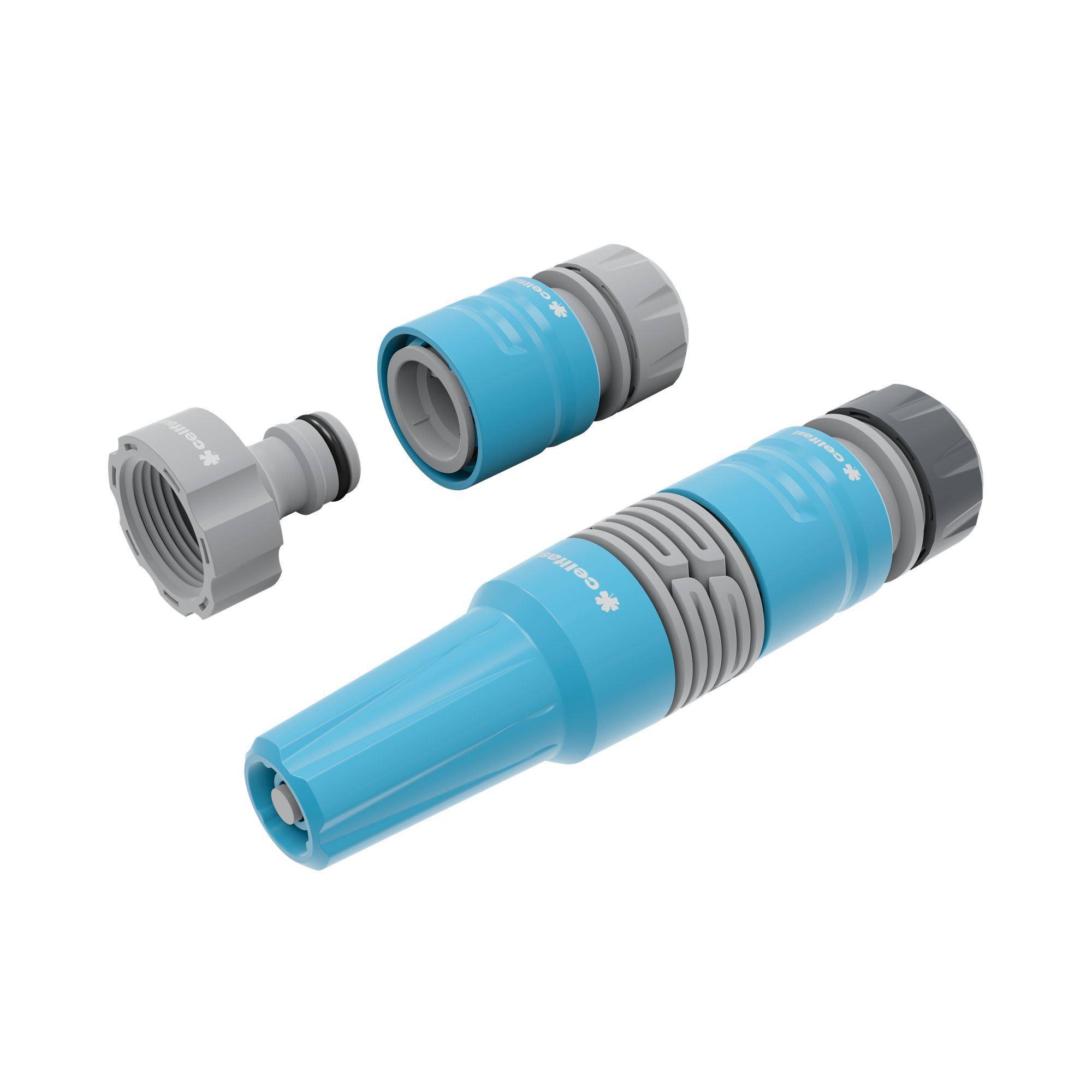 Set lanza y conectores ideal de 15 mm cellfast
