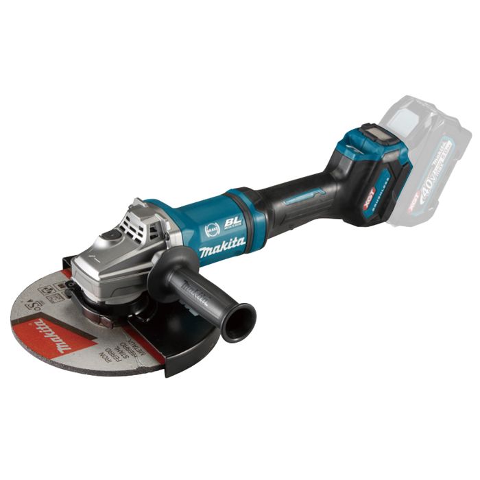 Amoladora 230 mm 40v bluetooth en estuche Makita sin batería - ga038gz01
