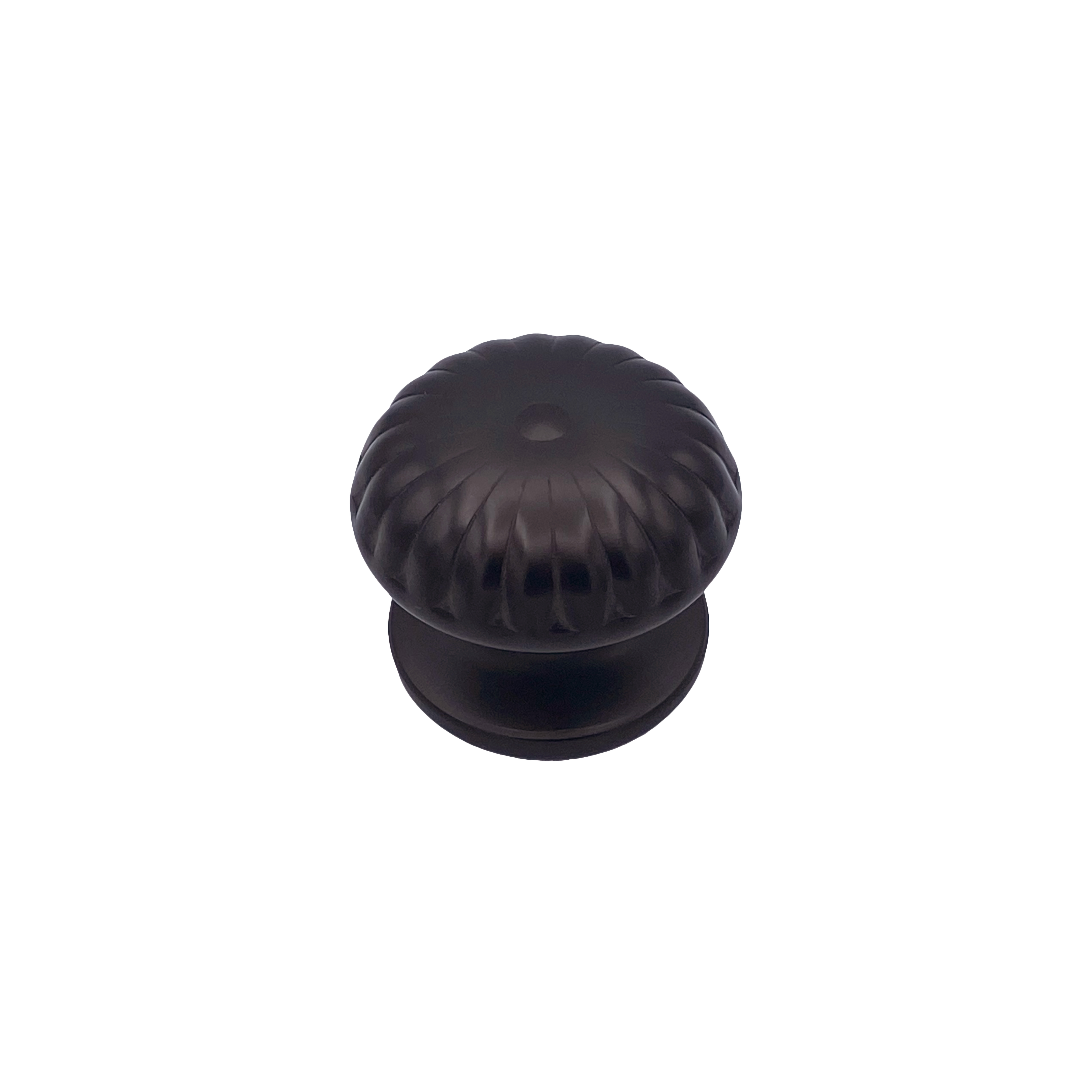 Pomo fijo de puerta, lote de 6, d:70 mm, aluminio, fijación rápida
