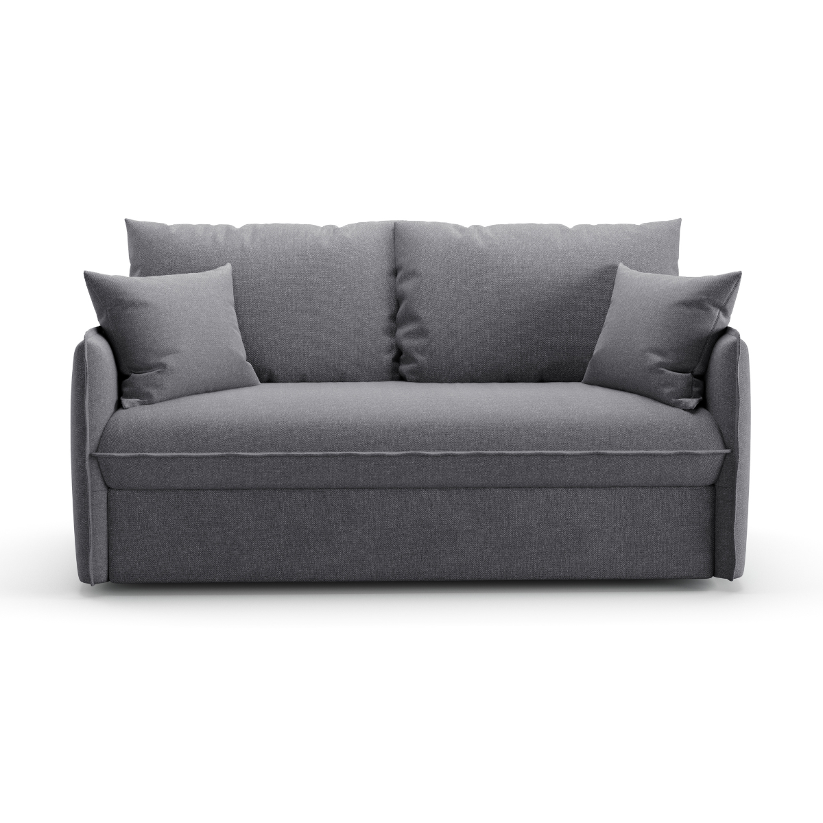 Sofá cama 3 plazas con apertura exprés en tela l185 cm - mira