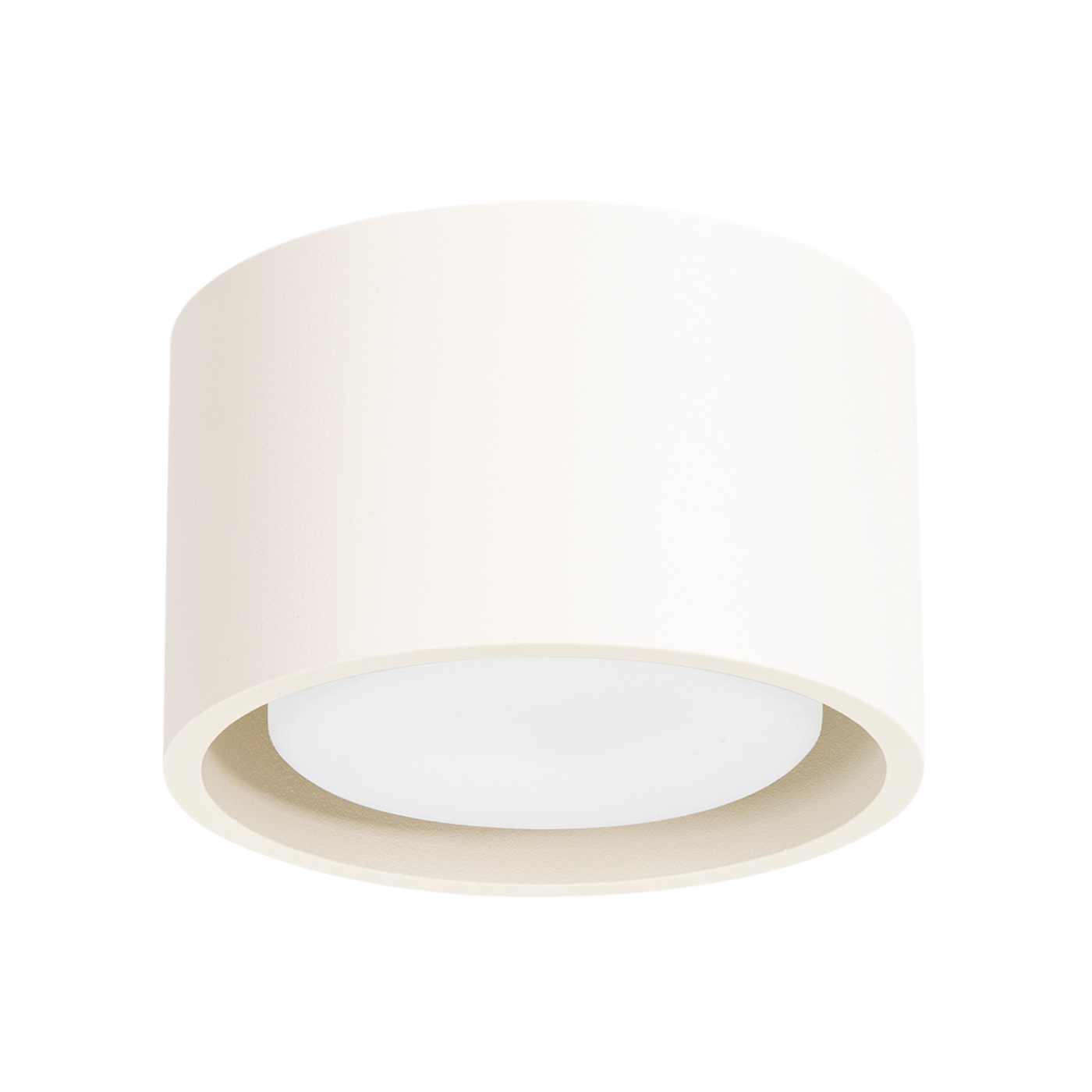 Plafones modo 1 beige aluminio 10x6x10cm