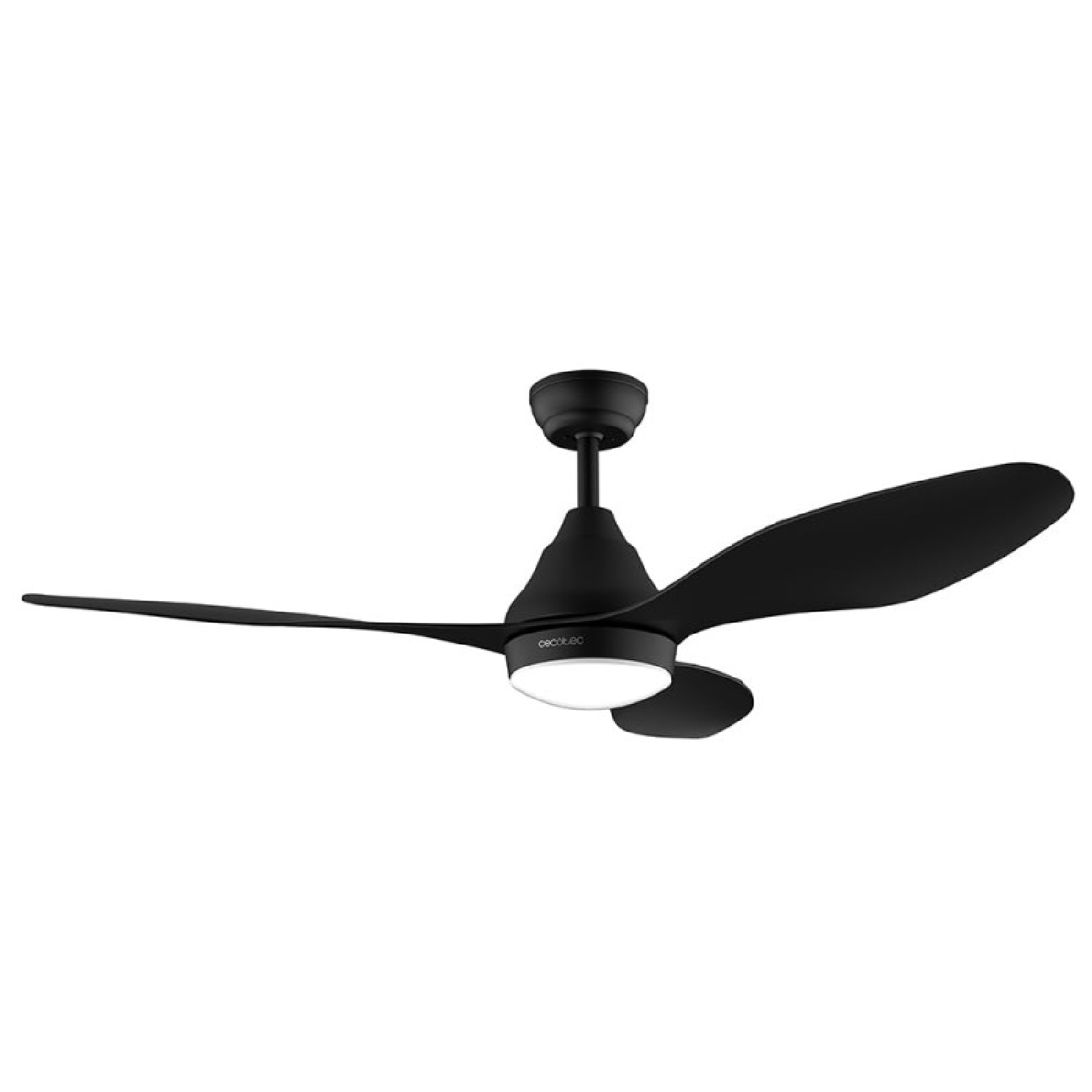 Cecotec ventilador de techo con luz energysilence aero 5200 black. 40w