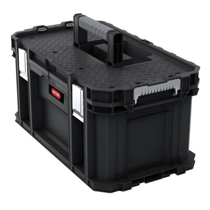 Keter-carro vertical para cajas de herramientas; 56,5x37,3x70cm; negro