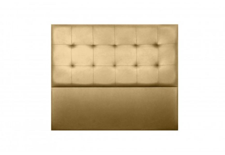 Cabecero aster polipiel oro 115