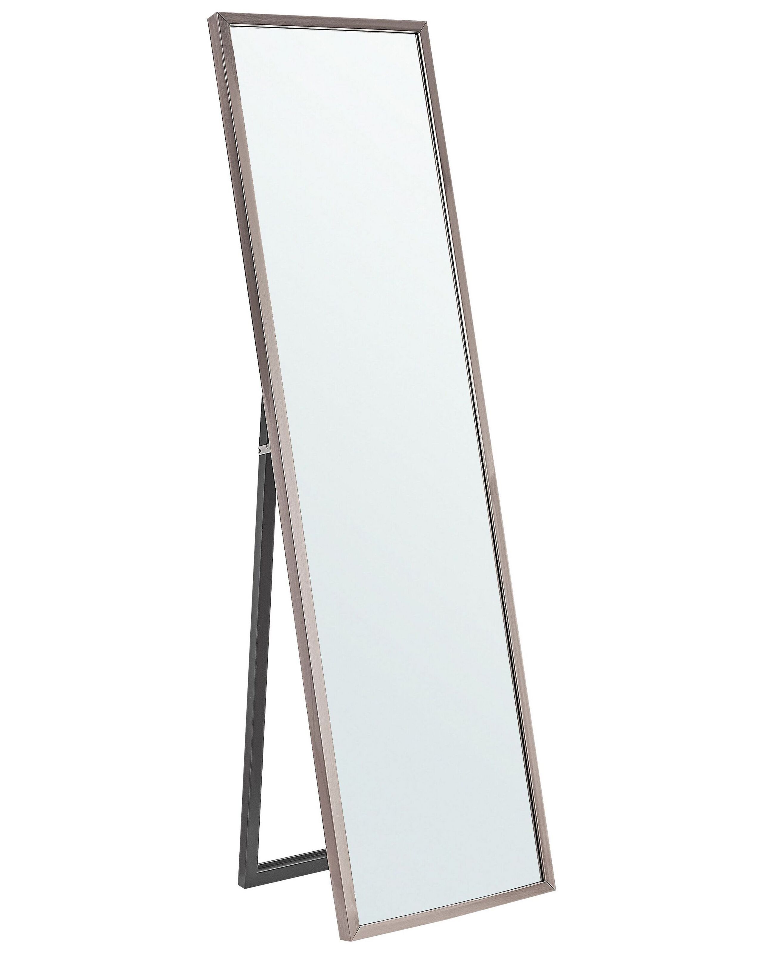 Espejo de pie torcy 140 cm plateado