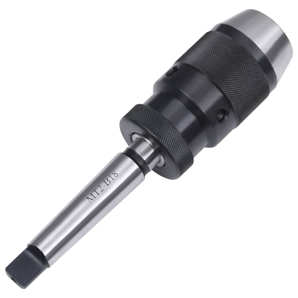 vidaXL portabrocas de liberación rápida mt2-b18 rango de sujeción 16mm
