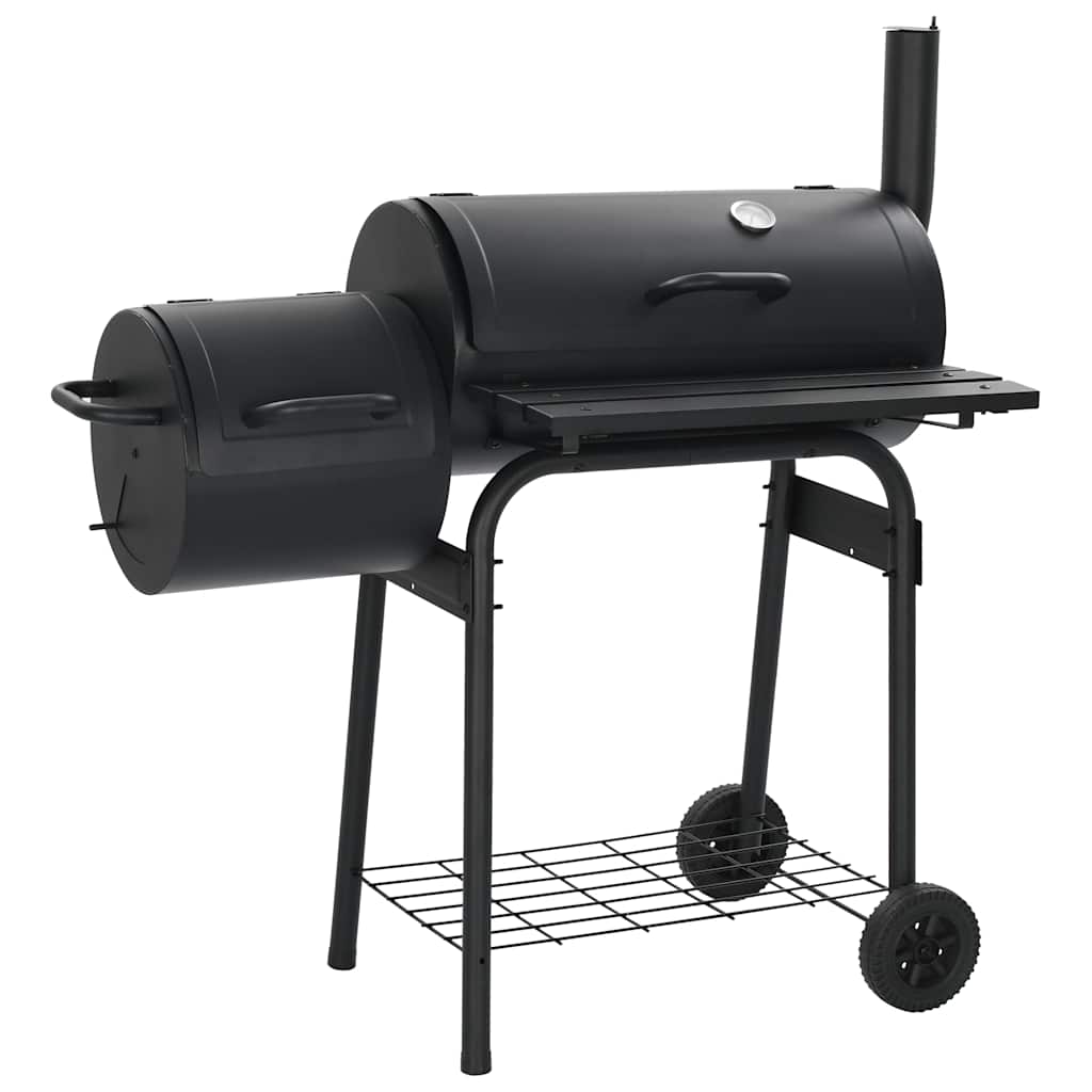 vidaXL barbacoa clásica de carbón con ahumador