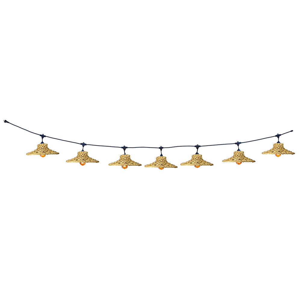 Luces de cadena conectables E27 6m moorea
