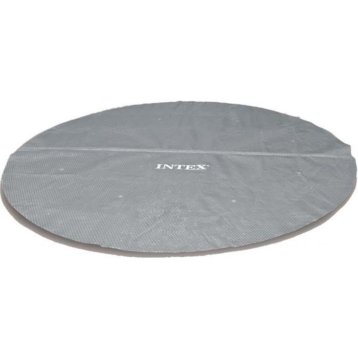 Funda de burbujas Intexpara piscina tubular redonda de 4,57m - 270 microne