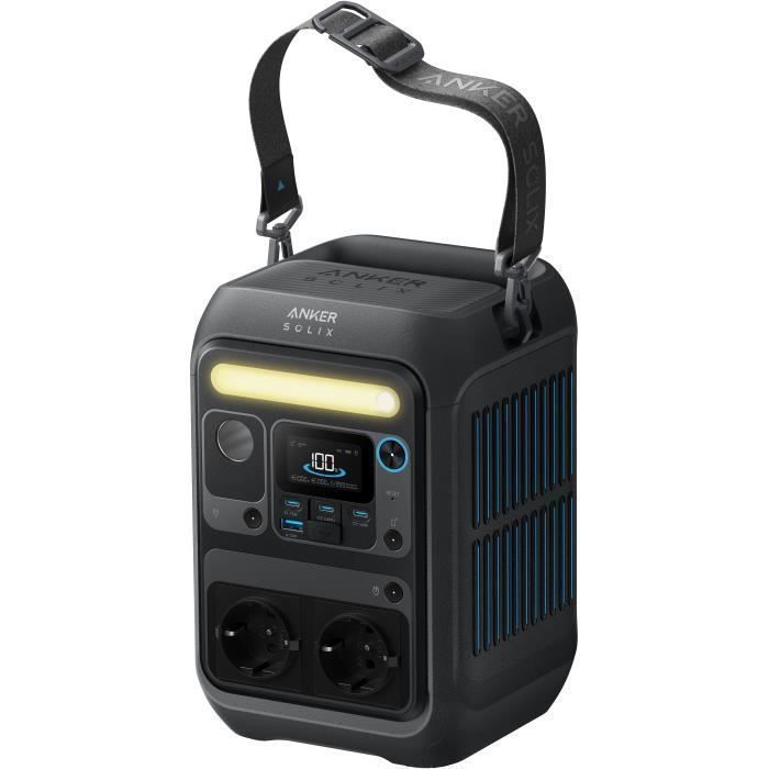 Estação elétrica portátil - anker - 288wh - 300w - lifepo4 - 4 kg