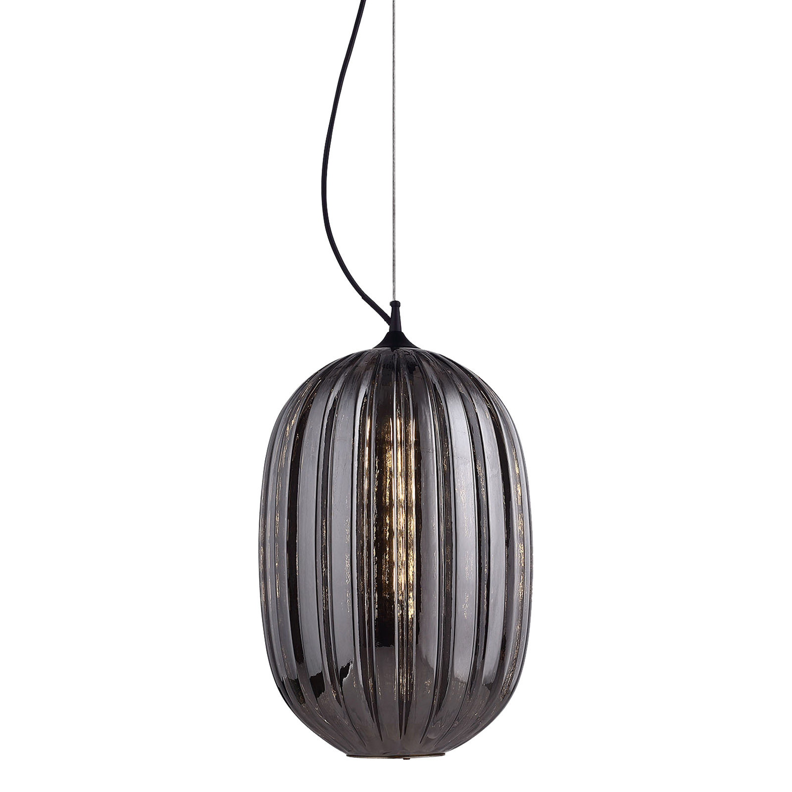 Lámpara colgante lumineca smoky tuline 35x160 cm gris