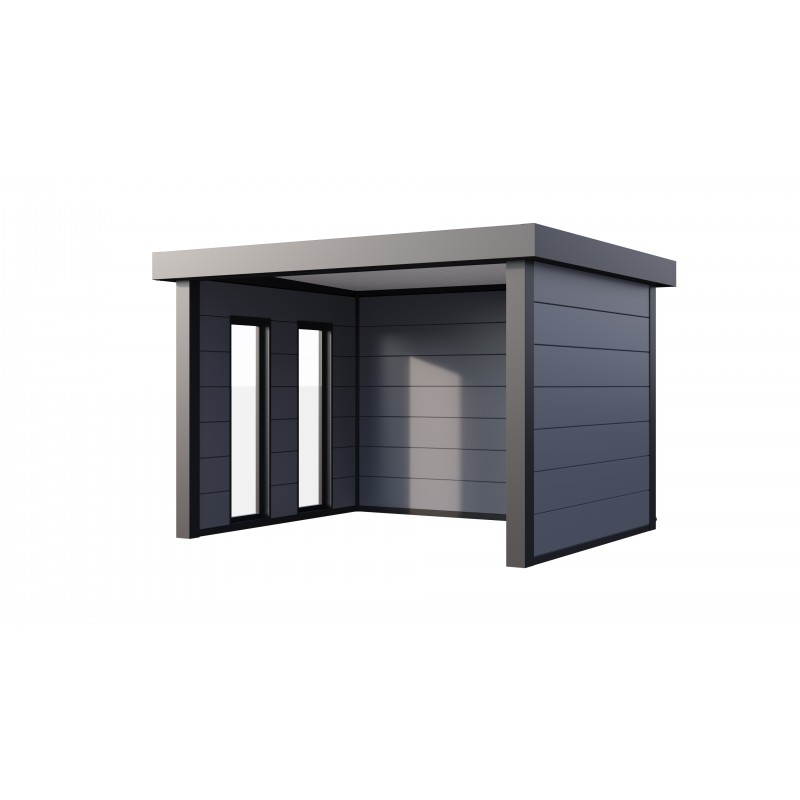 Apoyo de jardin nh1 con ventanas | gris claro | 298 x 358 - novo habitat