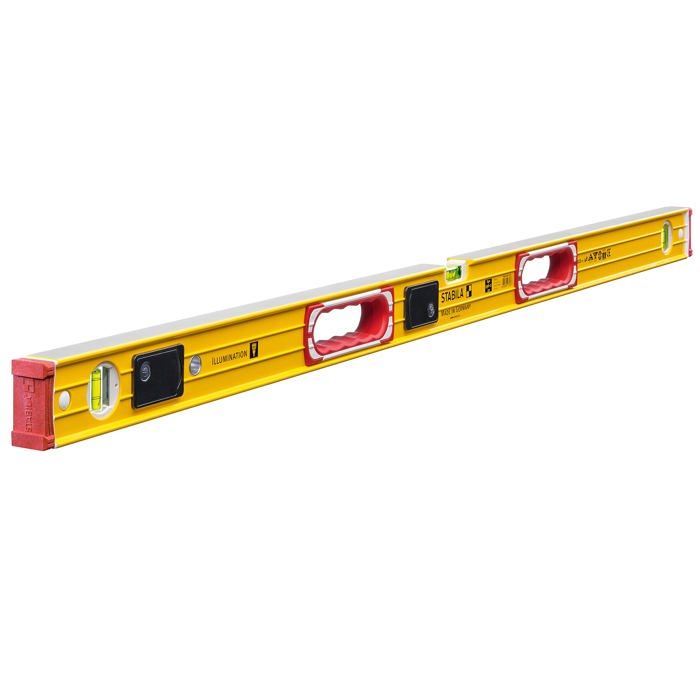 Stabila 17393 196-2 nivel de burbuja LED 120 cm (importación alemana)