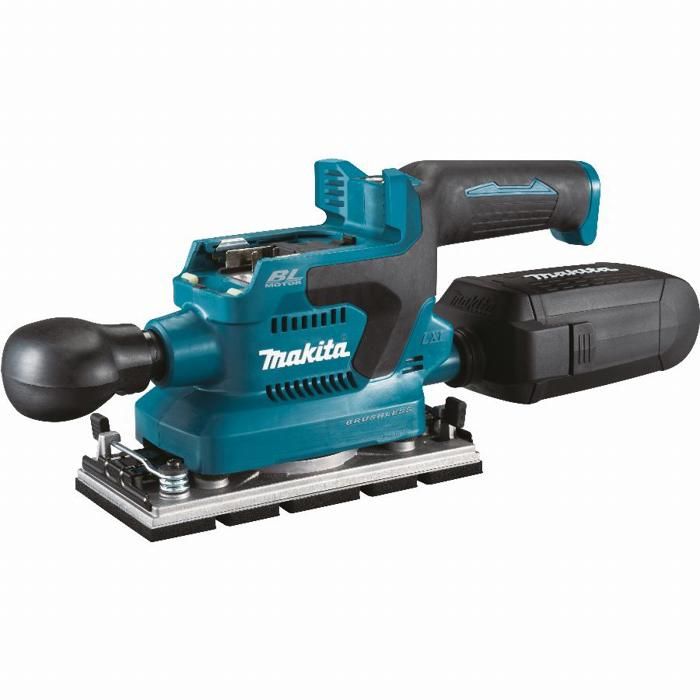 Lijadora vibrante 18v ø93x185 mm bluetooth aws Makita sin batería - dbo381z